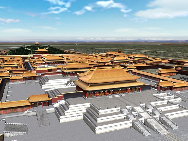 3d model forbidden city - The Forbidden City by longwind